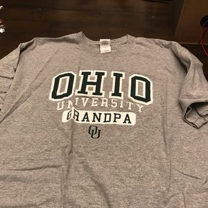 New Ohio University Grandpa Tee Shirt